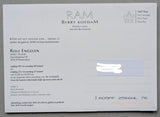 RAM # ROLF ENGELEN # 2010, invitation, mint-