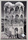 Calendar card # M.C. ESCHER / Belvedere # card, mint