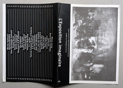 Staatsuitgeverij # L'EXPOSITION IMAGINAIRE # folder, 1989, nm