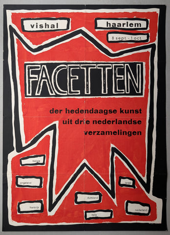 de Vishal # FACETTEN # 1955, poster, B++