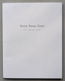 Irma Boom # GERARD PETRUS FIERET #Ouborg prijs, signed/dated, 1992