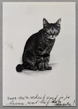 Gerard Petrus Fieret # POSTCARD to C. # written and signed by Fieret, 2000, mint-