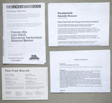 Extra city # PETER FRIEDL, Blow Job # 2008, invitation + set, mint