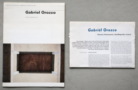 Museum of Contemporary Art Chicago # Gabriel OROZCO # 1994, nm+