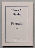 KLaus G. Gaida # PORTRAITS # mint, 1996, 500 cps, numbered.