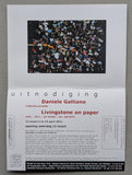 Livinstone gallery # DANIELE GALLIANO # invitation, 2011, mint-