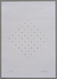 Heinz Gappmayr #QUADRAT, print # 1990, signed/numb, Mint