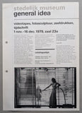 Stedelijk Museum Amsterdam # GENERAL IDEA # 1979, bulletin, mint