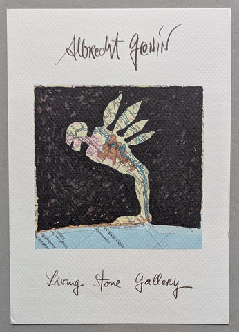 Living Stone gallery / Livingstone # ALBRECHT GENIN # 1997, invitation, mint-