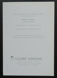 galerie Wansink # HARRIE GERRITZ # 1990, invitation, mint-