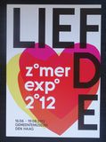 Gemeentemuseum Den Haag # LIEFDE # 2012, invitation, mint