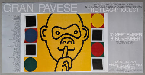 Muhka # GRAN PAVESE # poster, 1988, mint--
