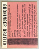 Haags Gemeentemuseum # GRONINGER GRAFIEK, Werkman ao # 1960,nm