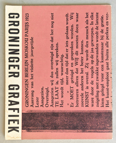 Haags Gemeentemuseum # GRONINGER GRAFIEK, Werkman ao # 1960,nm