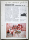 Philip Guston # PAINTING, SMOKING, EATING # 1986, nm+
