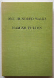 Hamish Fulton # ONE HUNDRED WALKS#1991,signed, numbered HC , dedicated, MINT-