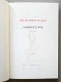 Hamish Fulton # ONE HUNDRED WALKS#1991,signed, numbered HC , dedicated, MINT-