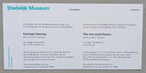 Stedelijk MUseum # W.F. HERMANS/ The one-eyed queen # invitation, 1986, mint