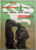 Haags Gemeentemuseum, Bourdelle, Rodin # FRANSE BEELDHOUWKUNST # ca. 1957, POSTER, B++