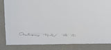 Anthony Hill # COMPOSITION # screen print, signed/numb. , 1991. Mint-