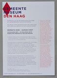 Gemeentemuseum Den Haag # DAMIEN HIRST, Memento Mori # invitation, 2014, mint