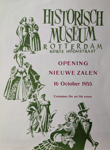 Historisch Museum Rotterdam # COSTUMES 18e en 19e EEUW # 1955, mint-