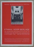 Haags Gemeentemuseum, Berlage  # TOINE HORVERS # poster, 1985, nm+