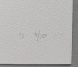 James Hugonin # COMPOSITION # screen print, 1990, signed/numb, Mint