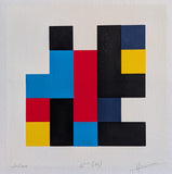 Jean-Pierre Husquinet # SILKSCREEN PRINT, Bb-3 # 1989, mint-