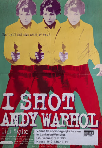 Lantaarn/het Venster # Lili Taylor, I SHOT ANDY WARHOL # poster, nm+