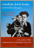 Nijmeegs Museum " Commanderie van Sint Jan # RONDOM JORIS IVENS # poster, 1988, A-