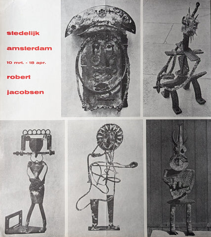 Stedelijk Museum , Sandberg # ROBERT JACOBSEN # poster , 1960, B