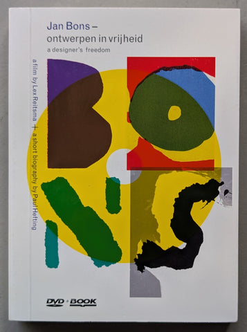 Jan Bons # ONTWERPEN IN VRIJHEID # + DVD, 2008, mint