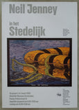 Stedelijk Museum, Wim Crouwel # NEIL JENNEY # poster, 1982, Signed,  A--