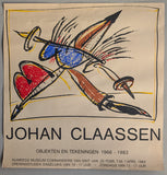 Nijmeegs Museum Commanderie van Sint Jan  # JOHAN CLAASSEN # affiche, 1984, cond. B