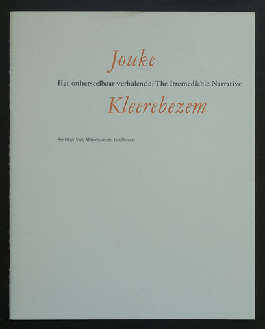 van Abbemuseum # JOUKE KLEEREBEZEM # 1989, mint-