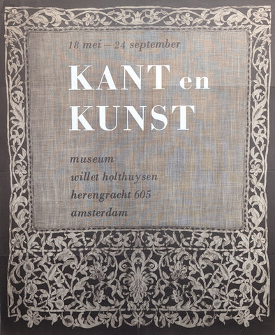 Museum Willet Holthuysen # KANT EN KUNST # 1951, poster, A--