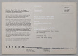 Stroom # KAWAMATA , Spui project # invitation, vd Kleij, 2002 # nm++