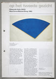 Stedelijk Museum # ELLSWORTH KELLY # Blue Curve, 1985, nm+
