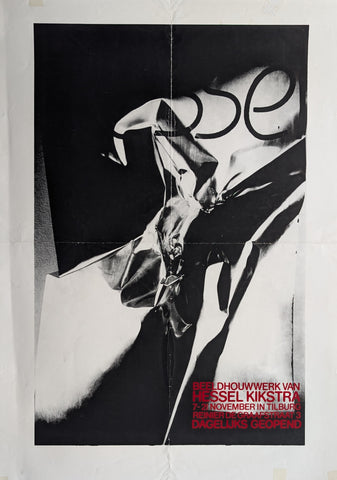 Beeldhouwwerk # HESSEL KIKSTRA # affiche, ca. 1980, C