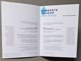 Gemeentemuseum Den Haag # CLAY! / KLEI! # invitation, 2014, mint