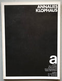 A galerie # ANNALIES KLOPHAUS # 1975, nm