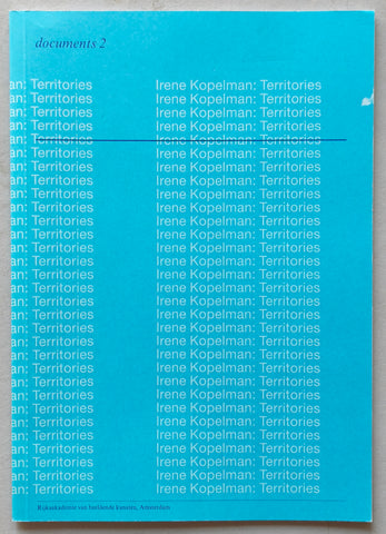 Irene Koppelman # TERRITORIES # 2006, mint