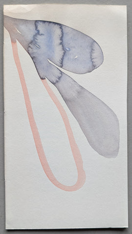 Arno Kramer , with original watercolor as cover # FOUR POEMS # 2003, nm++