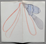 Arno Kramer , with original watercolor as cover # FOUR POEMS # 2003, nm++