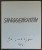 Barney de Krijger # STADSGEZICHTEN # 1984, portfolio, mint-