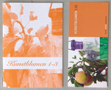 Kunstverein Schwerin # KUNSTBLUMEN 1-3 # + card, 2009, mint