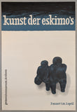Gemeentemuseum Arnhem , Inuit # KUNST der ESKIMO's# poster, ca. 1955, A-