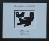 De Salon # HERMAN LAMERS # invitation, 1989, nm+