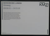 KM21 # MOSHEKWA LANGA # invitation, 2022, Mint